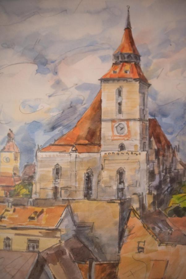 Ferienwohnung Crown Of Karolina Brașov Exterior foto